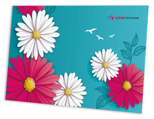 GESCHENK-Mappe BLUMEN