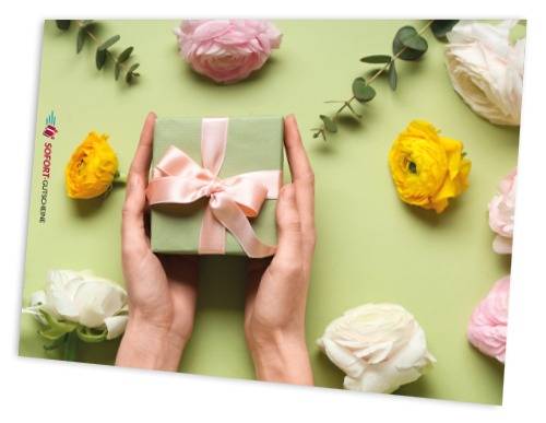 GESCHENK-Mappe BLUMEN
