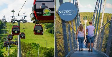 Ticket Ettelsberg Seilbahn Berg- und Talfahrt + Skywalk (Erw.)