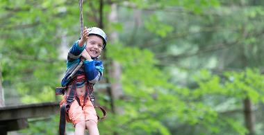 Waldhochseilgarten am Gleinkersee - Mini-Ticket Kinder