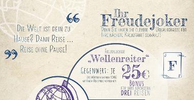 Freudejoker Wellenreiter