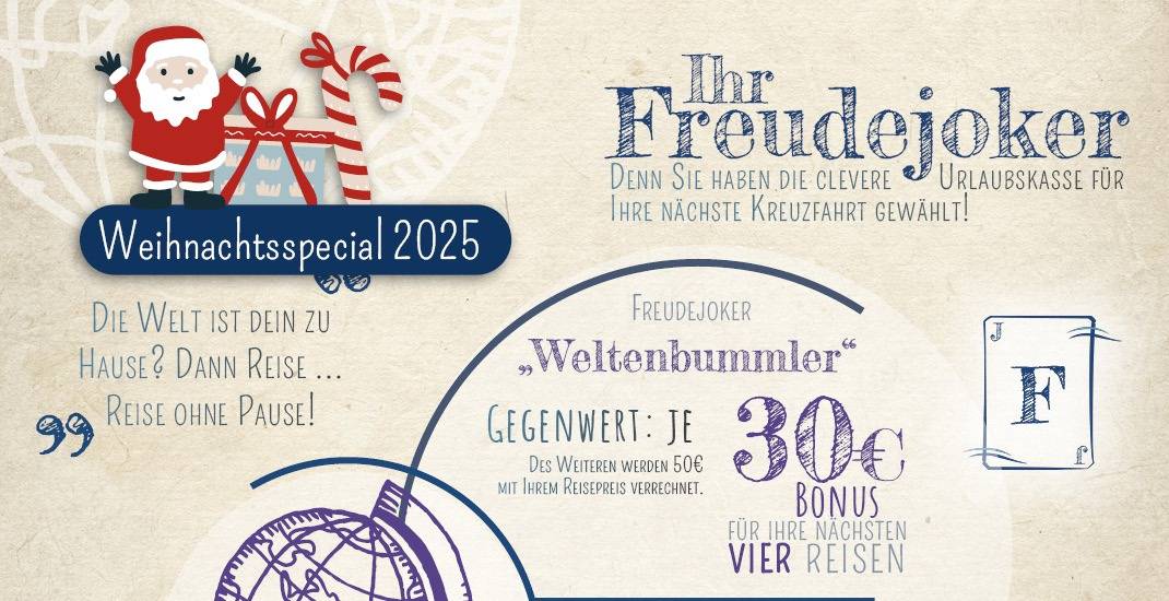 Freudejoker Weltenbummler Weihnachtsspecial 2025
