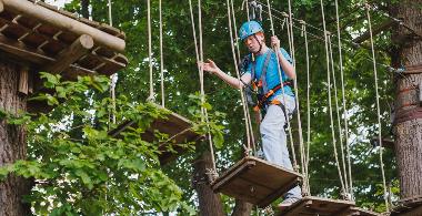 Kletterwald Hennef: Kletterticket 5 Std.