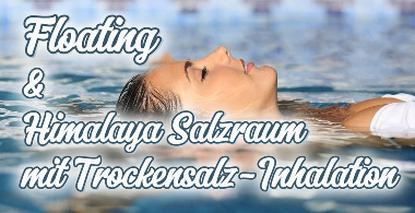 Floating & Trockensalzinhalation: entspannen und aufatmen