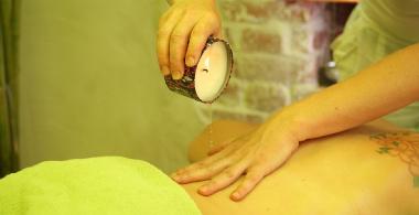 Massagekerzen-Massage 30 Minuten