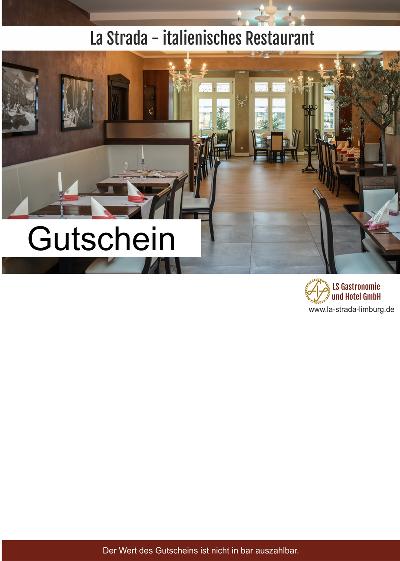 Restaurant Wertgutschein 50 €