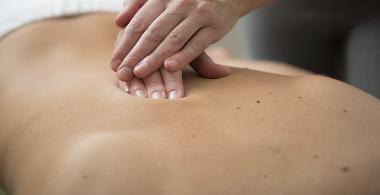Klassische R&uuml;ckenmassage