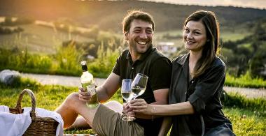 Picknick im Weinviertel: Genusskorb P&auml;rchen (2 Personen)