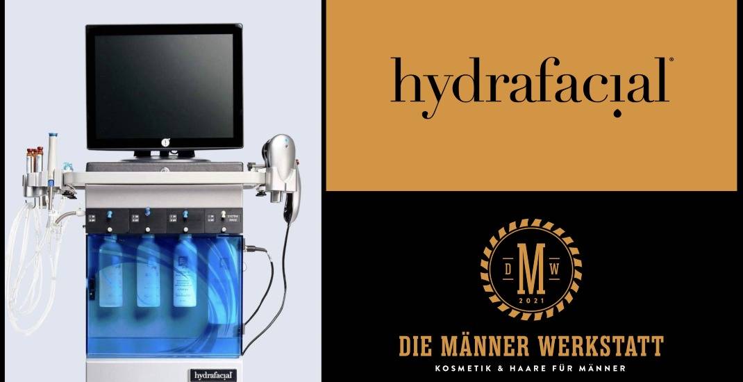 Hellwach Booster - HydraFacial™ Gesichtsbehandlung für Männer