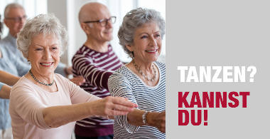 3 Wochen Schnupperticket: TanzFit f&uuml;r Senioren!