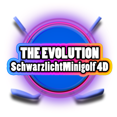 The Evolution-Schwarzlicht Minigolf 4D