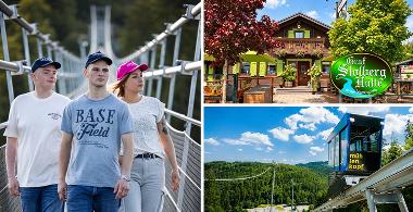 Wertgutschein Graf Stolberg H&uuml;tte + Skywalk + M&uuml;hlenkopfliner Berg- und Talfahrt inkl. Besuch Anlaufturm M&uuml;hlenkopfschanze Ticket (Erw.)