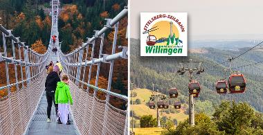 Skywalk Ticket + Ettelsberg-Seilbahn (Berg- Talfahrt) Ticket