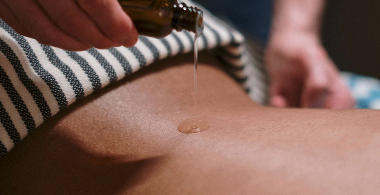 Wertgutschein f&uuml;r Raindrop Wellness-Massage