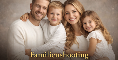 Gutschein &ndash; Familien-Fotoshooting