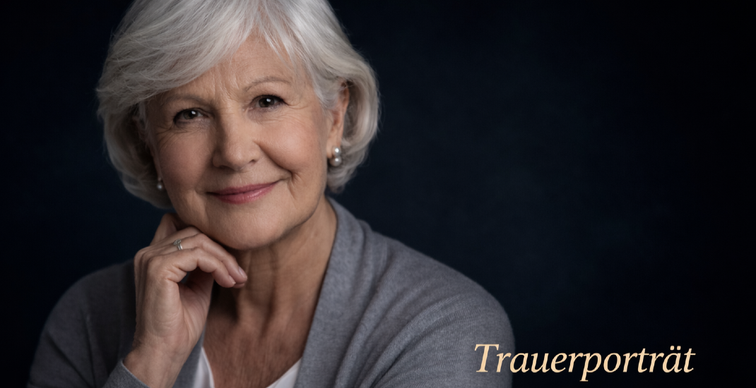 Gutschein – Trauer-Portrait
